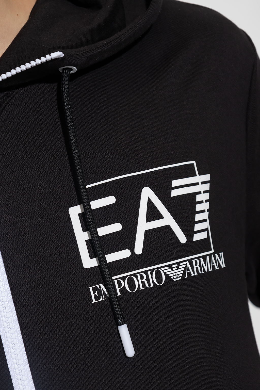 Black Sweatshirt sweatpants set EA7 Emporio Armani